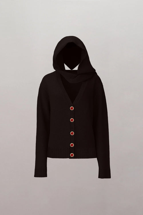 Nostalgia Hooded Cardigan