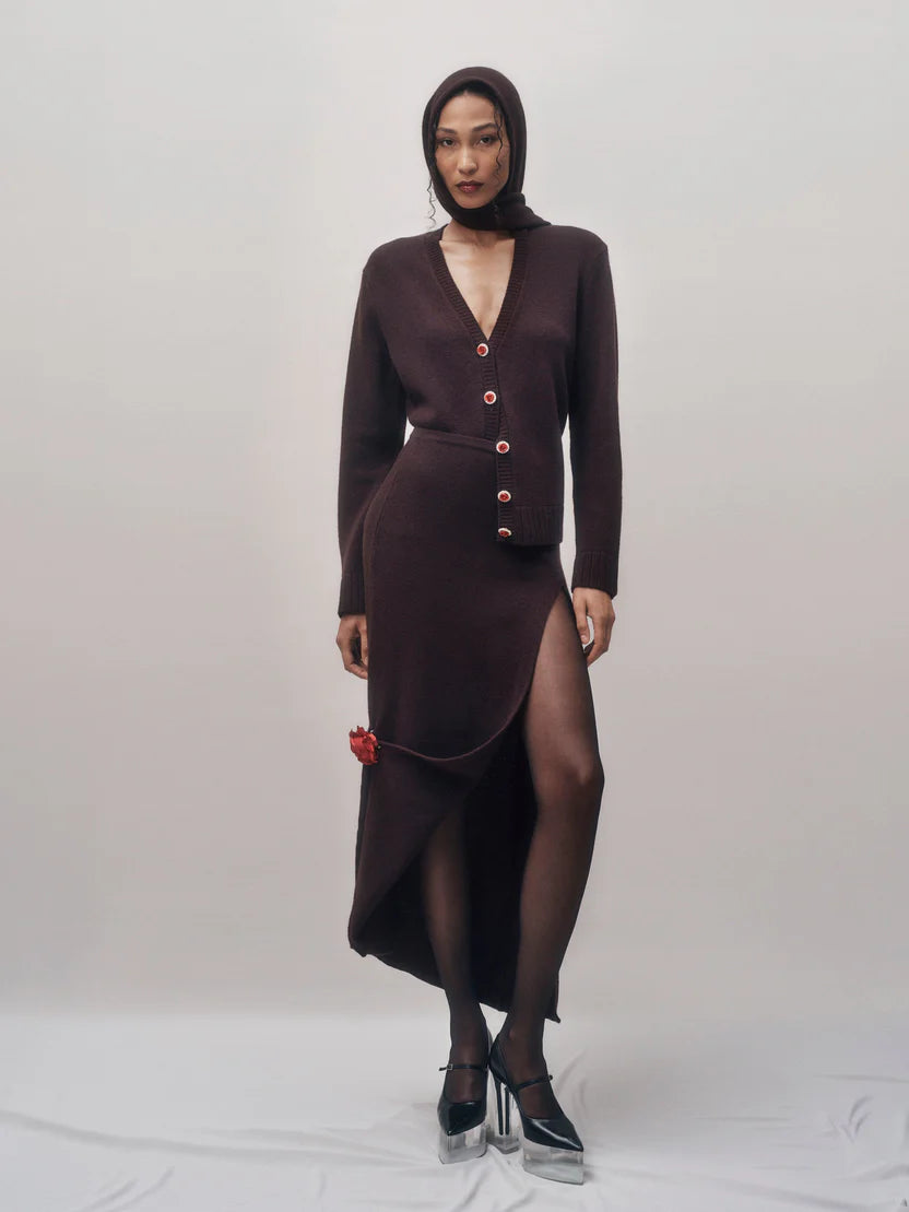 Nostalgia Hooded Cardigan
